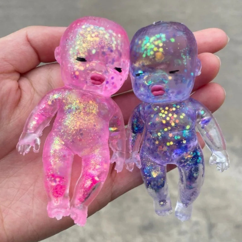 Adorable Maltose Sugar Baby Squishy, flexible slow rebound design, portable stress relief toy, great for daily use and gifting.