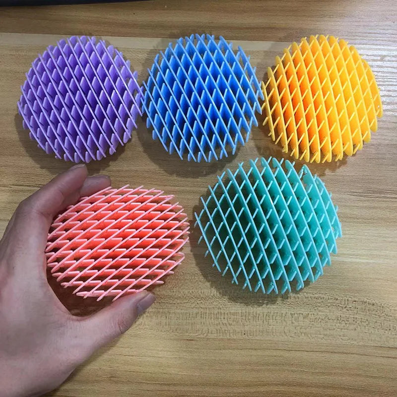 Scalable 3D Deformed Worm Elastic Net Tiktok New Strange Puzzle Vent Decompression Artifact Pop It Bouncy Ball