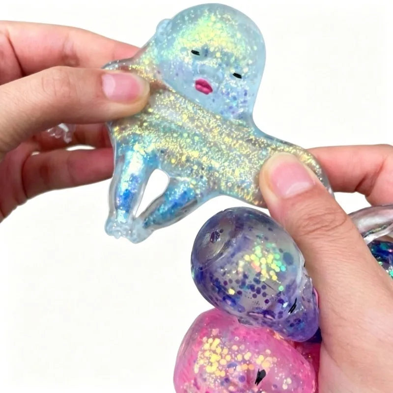Adorable Maltose Sugar Baby Squishy, flexible slow rebound design, portable stress relief toy, great for daily use and gifting.