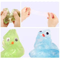 Colorful Non-Newtonian Liquid Stress Relief Toys, Transparent Elastic Slime, Non-toxic Creative Handmade Craft Playthings