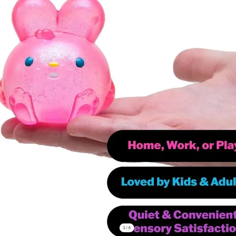 Schylling Needoh Nice Cube Sensory Fidget Squishy Cube Comfortable Feel Stress Relief Toys Desktop Ornament Blind Box Fun Gifts