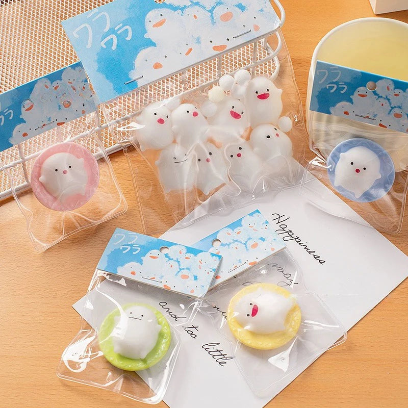 1PC Cute Warawara Creative Pinch Toys Anime Figure Plushie Dolls Stuffed Toys Ornament For Kids Birthday Gifts