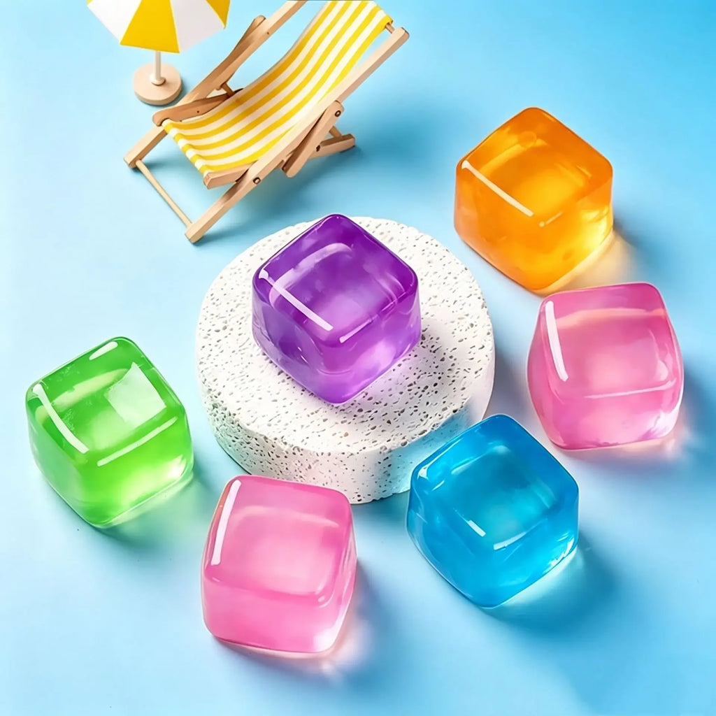 Squishy Toy, Slow Rising Fidget Cube for Kids Adults, Sensory Anxiety Relief, Desk Decor Gift for School Office Travel