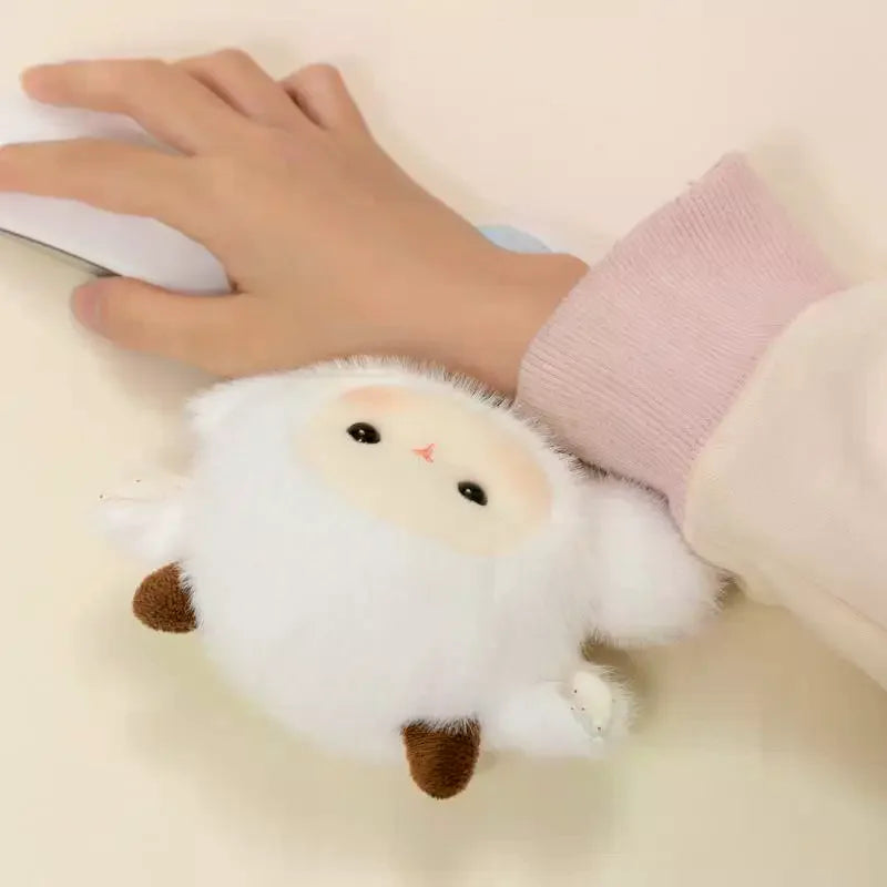 Cute Fluffy Bean Bag  Toy - Soft Stress Relief Stuffed Animal for Kids Adults Gift