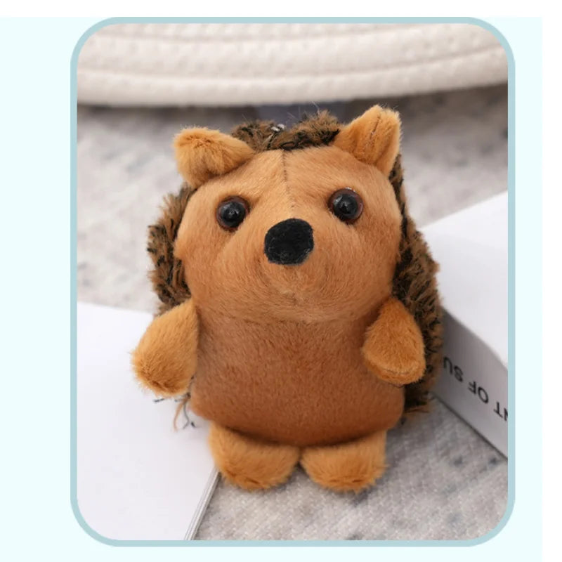 Mini Stuffed Cozy Animals Hedgehog Cute Plushie Toy Charms Plush Hedgehogs Gifts Buddies Decoration Charms Holiday Easter Party