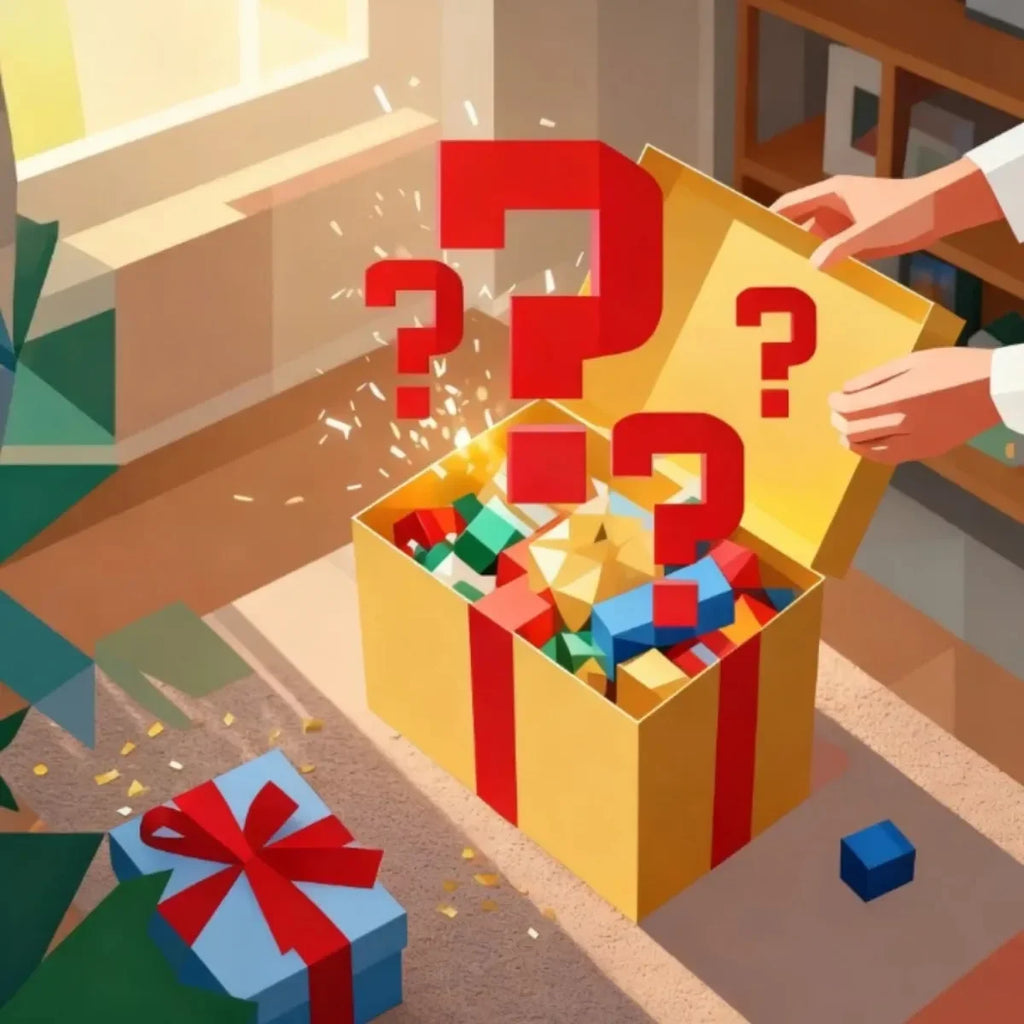 Blind Box Mystery Box - Unbox the Unexpected, Random Collectible Items Inside, Perfect Stress Relief Toy and Secret Santa Gift