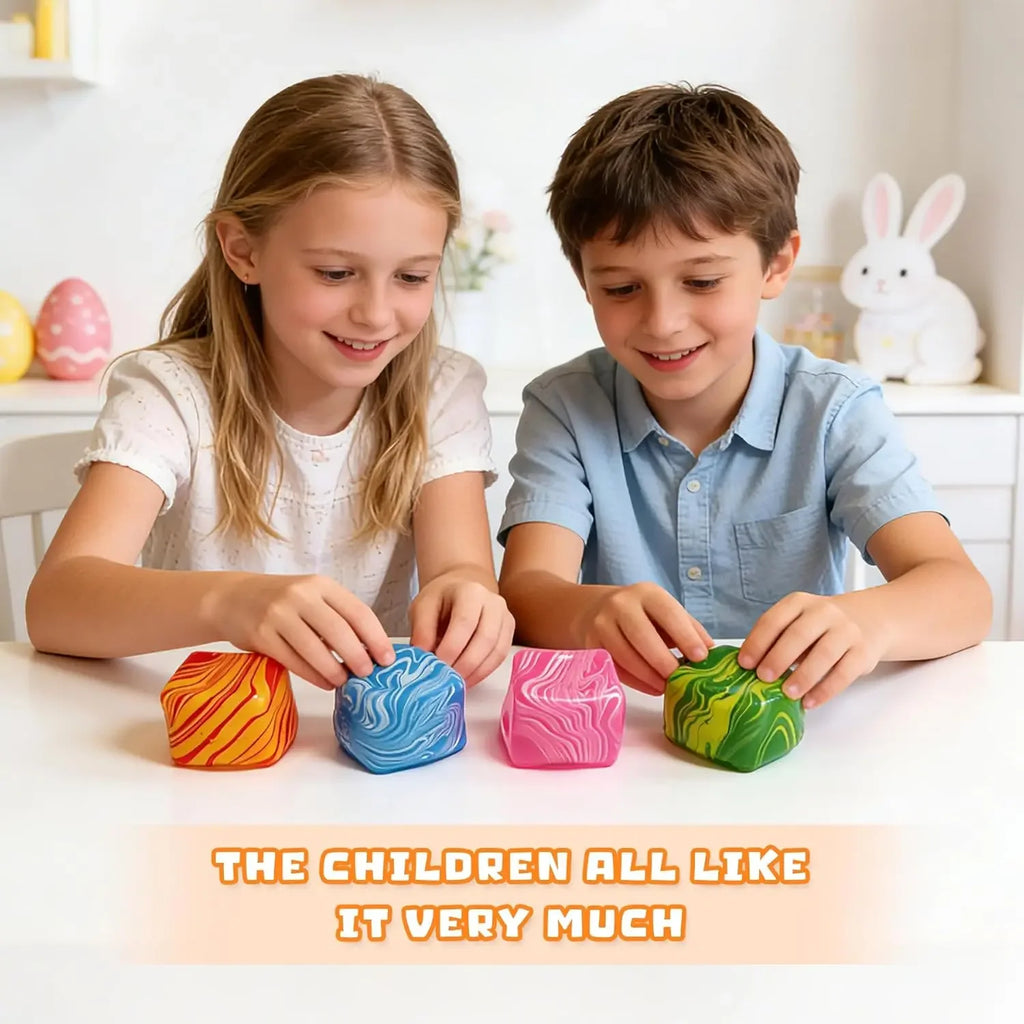 Squishy Toy, Slow Rising Fidget Cube for Kids Adults, Sensory Anxiety Relief, Desk Decor Gift for School Office Travel