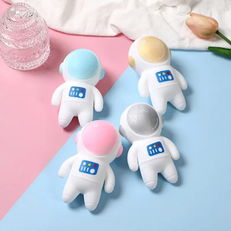 Space Man Squishy Tabas Astronaut Squeeze Fidget Toy Stress Ball Pinch Anti-stress Squishy Toys For Birthday Gifts Party Favors