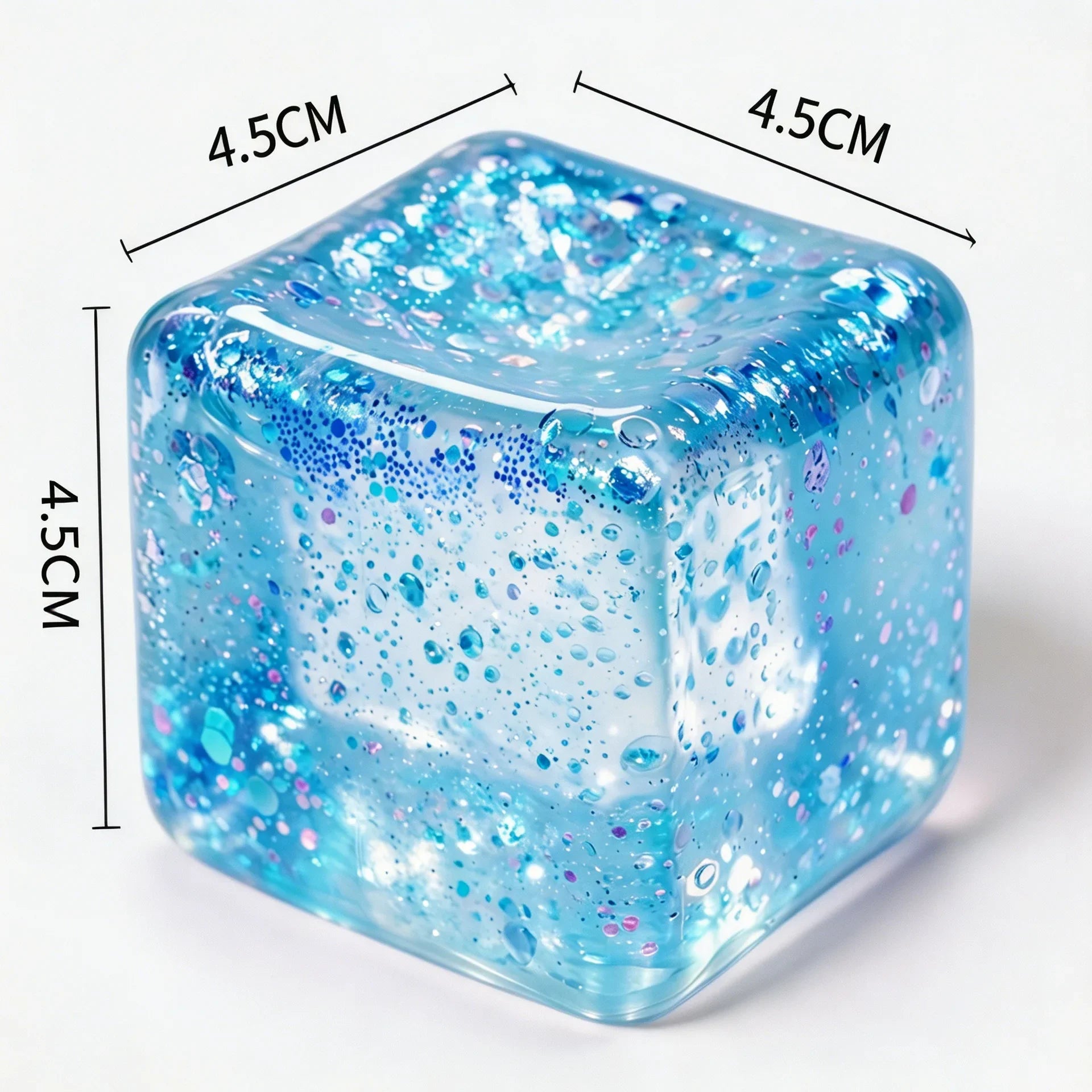 Squishy Toy, Slow Rising Fidget Cube for Kids Adults, Sensory Anxiety Relief, Desk Decor Gift for School Office Travel