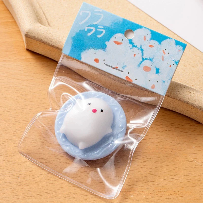 1PC Cute Warawara Creative Pinch Toys Anime Figure Plushie Dolls Stuffed Toys Ornament For Kids Birthday Gifts