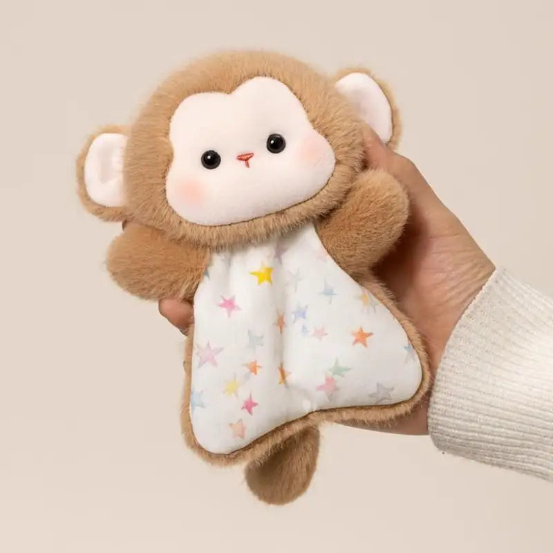 Cute Fluffy Bean Bag  Toy - Soft Stress Relief Stuffed Animal for Kids Adults Gift