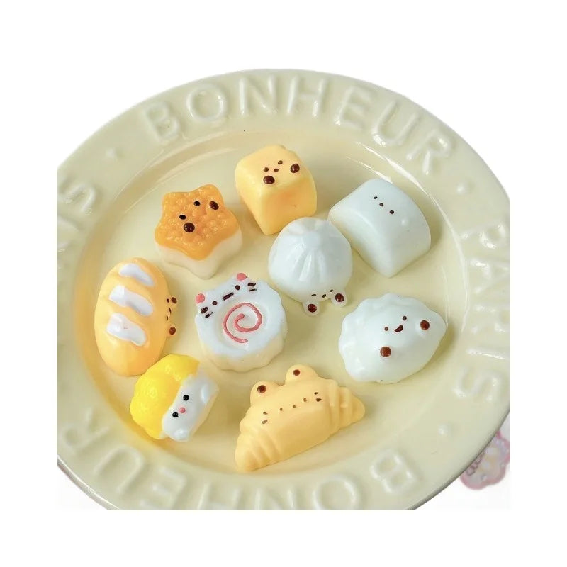 Mini Burger Squishy Keychain for Women Cute Fake Food Stress Relief Toy Soft Bread Hamburger Pendant Sensory Toy