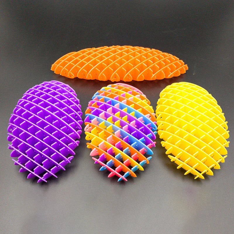 Scalable 3D Deformed Worm Elastic Net Tiktok New Strange Puzzle Vent Decompression Artifact Pop It Bouncy Ball