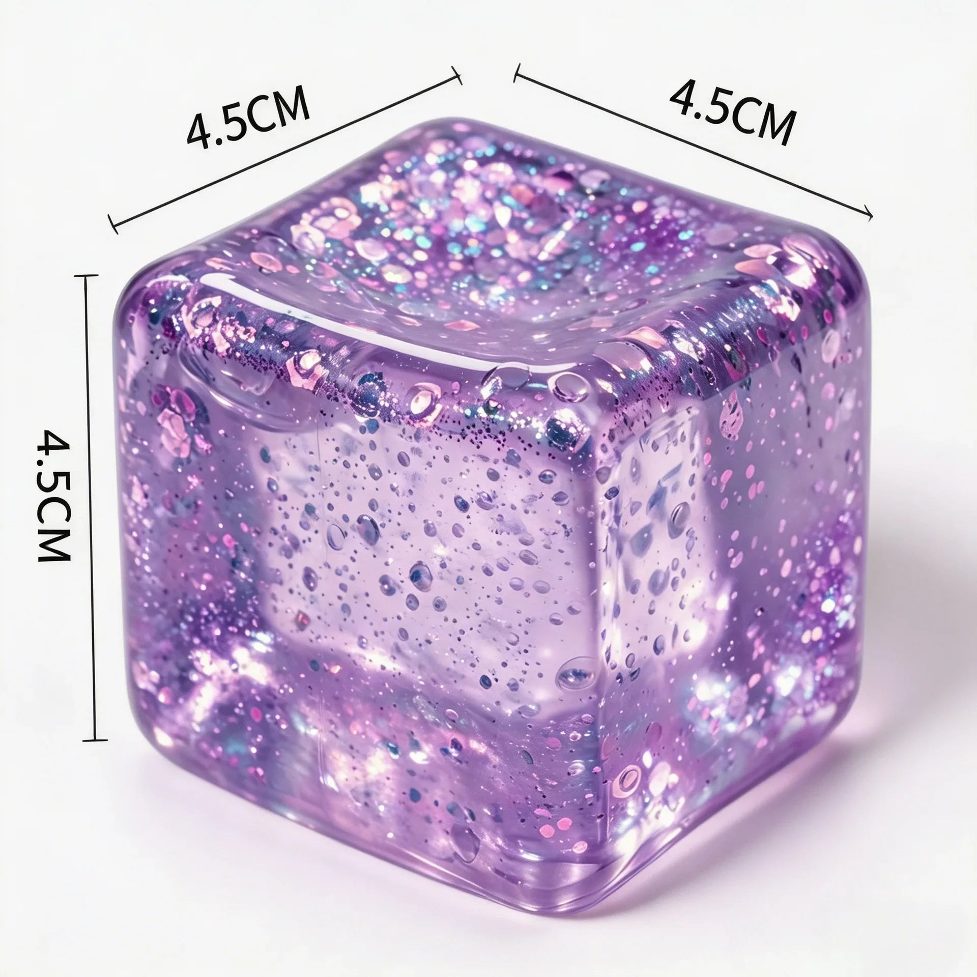 Squishy Toy, Slow Rising Fidget Cube for Kids Adults, Sensory Anxiety Relief, Desk Decor Gift for School Office Travel