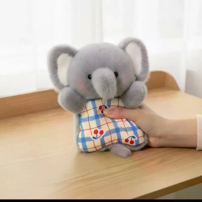 Cute Fluffy Bean Bag  Toy - Soft Stress Relief Stuffed Animal for Kids Adults Gift