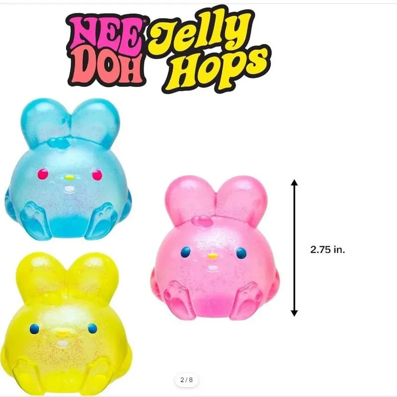Schylling Needoh Nice Cube Sensory Fidget Squishy Cube Comfortable Feel Stress Relief Toys Desktop Ornament Blind Box Fun Gifts