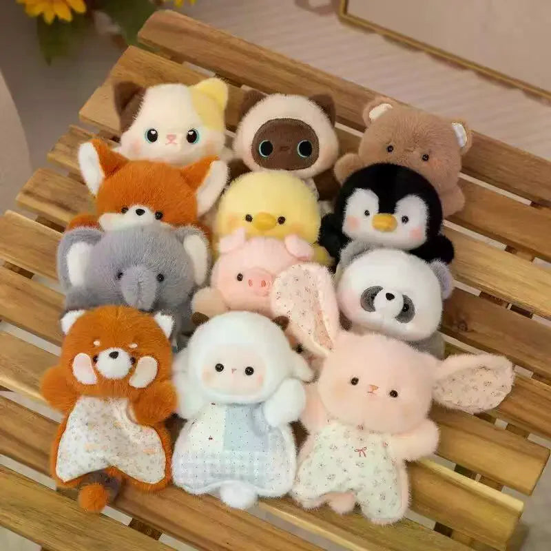Cute Fluffy Bean Bag  Toy - Soft Stress Relief Stuffed Animal for Kids Adults Gift