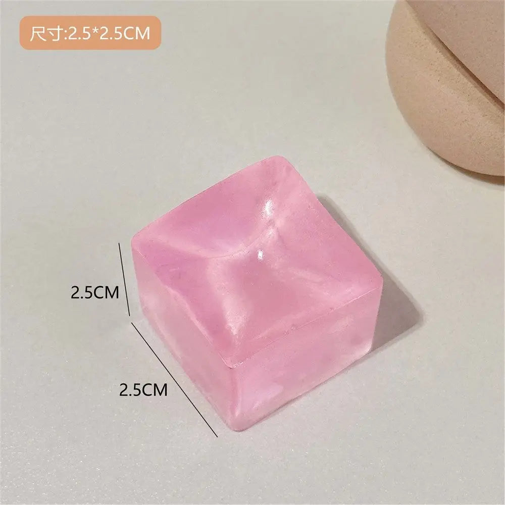Kawaii Cat Claw Squeeze Toys Cartoon Anti Stress Sensory Fidgets Toy Simulation Transparent Cat Foot Squishy Unique Adults Gifts