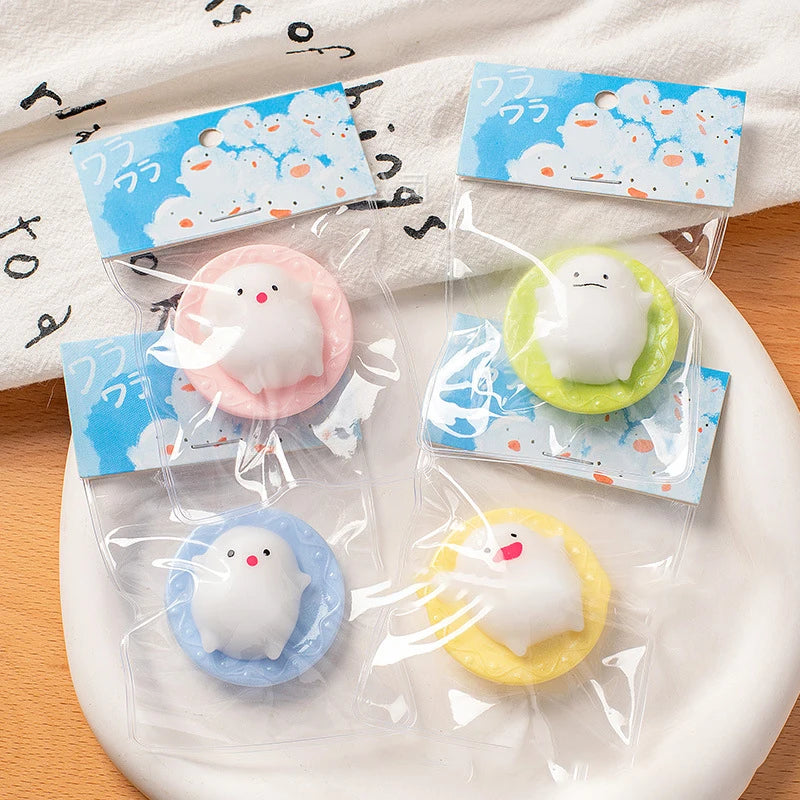 1PC Cute Warawara Creative Pinch Toys Anime Figure Plushie Dolls Stuffed Toys Ornament For Kids Birthday Gifts