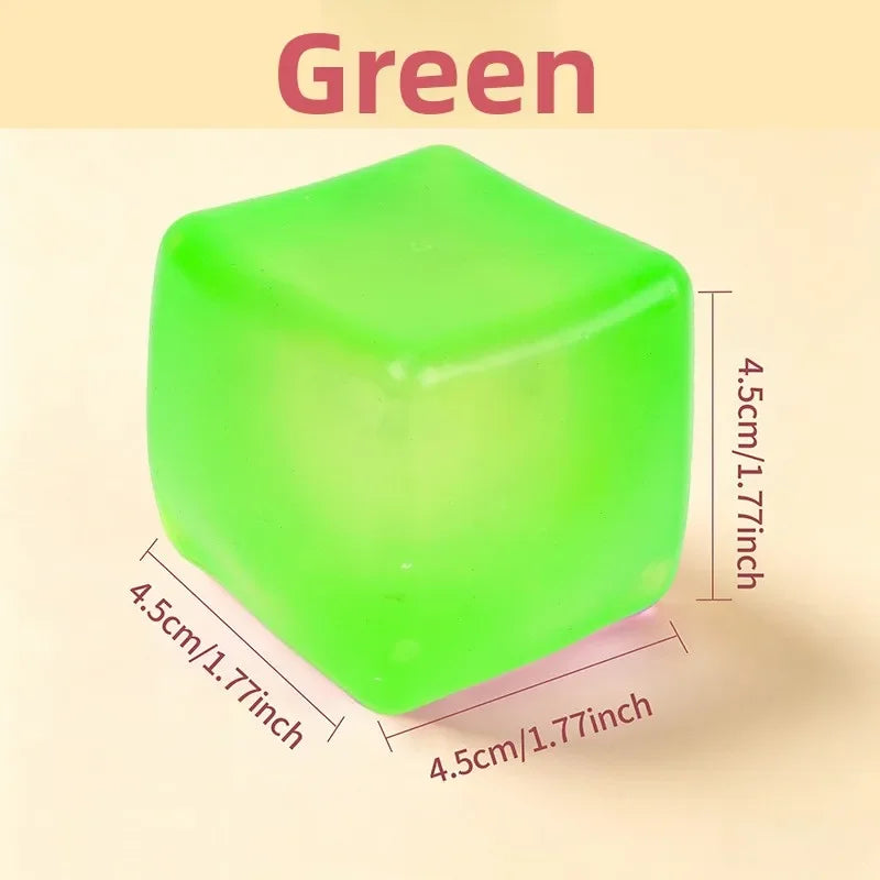 Squishy Toy, Slow Rising Fidget Cube for Kids Adults, Sensory Anxiety Relief, Desk Decor Gift for School Office Travel