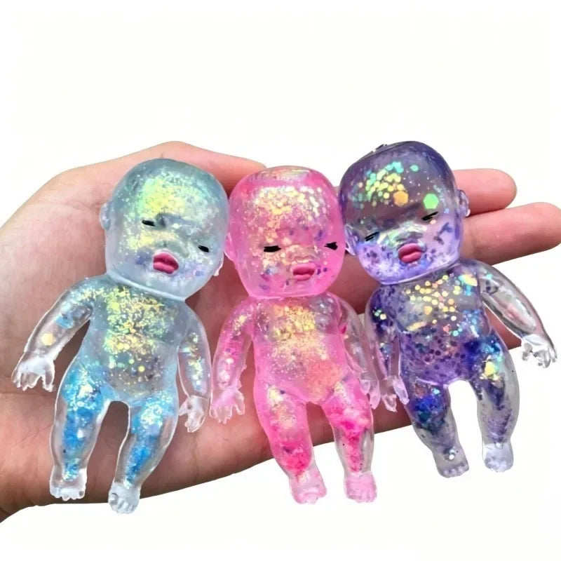 Adorable Maltose Sugar Baby Squishy, flexible slow rebound design, portable stress relief toy, great for daily use and gifting.