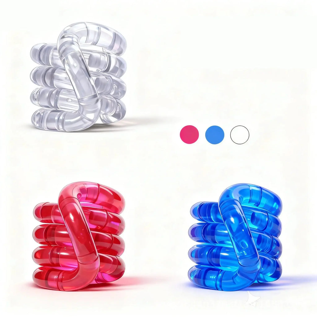 1PC Color Changing Squishy Toy for Kids, Rainbow Fidget Stress Relief Ball, Sensory Play Focus Training Toy, ADHD Gift