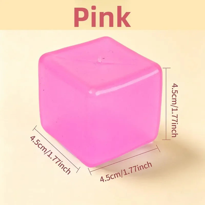 Squishy Toy, Slow Rising Fidget Cube for Kids Adults, Sensory Anxiety Relief, Desk Decor Gift for School Office Travel