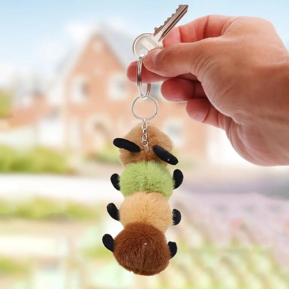 Stuffed Keychain Plush Keychain Soft Stuffed Pillow Emotional Support Comfort Buddy for Stress Relief Kids’ Playful Cuddle