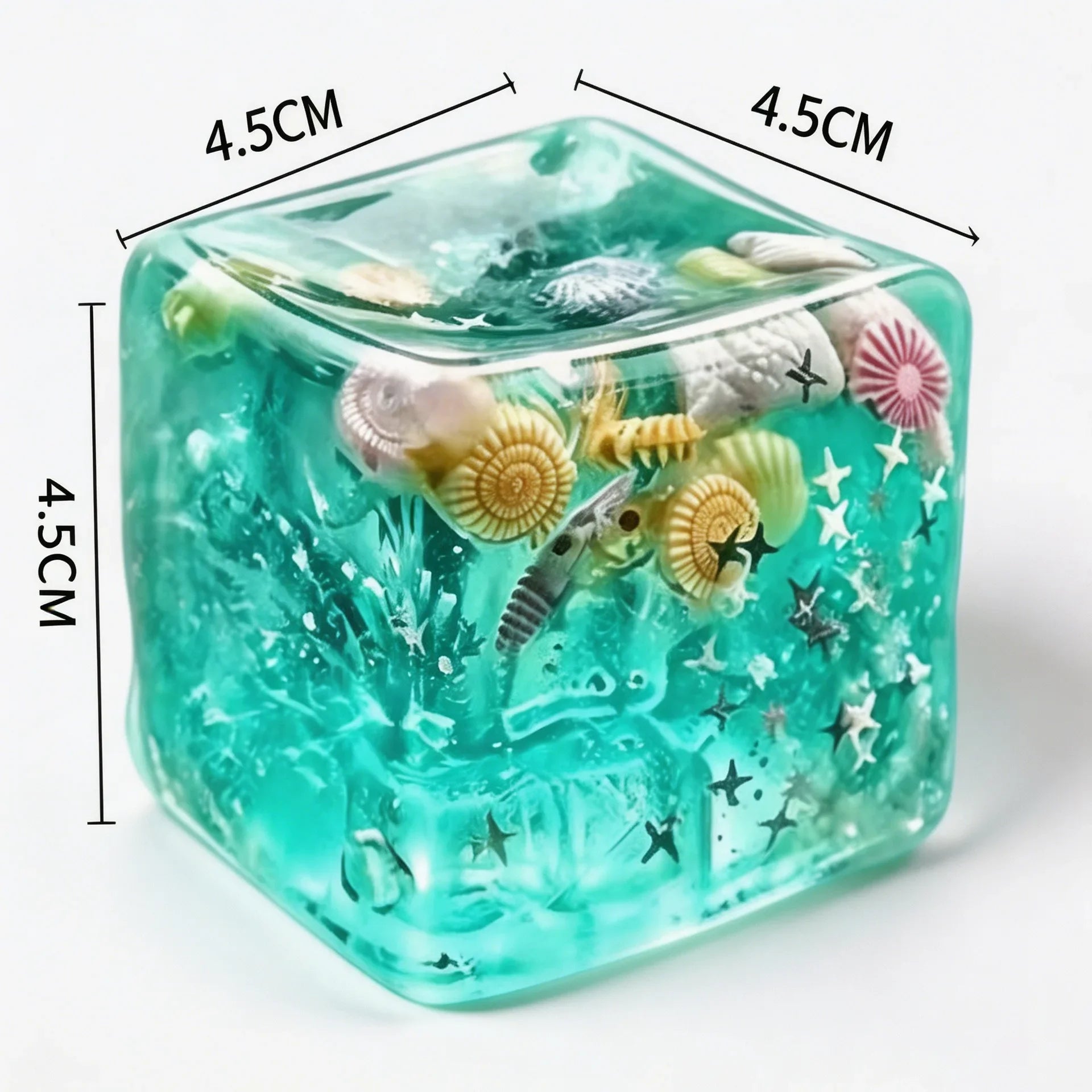 Squishy Toy, Slow Rising Fidget Cube for Kids Adults, Sensory Anxiety Relief, Desk Decor Gift for School Office Travel