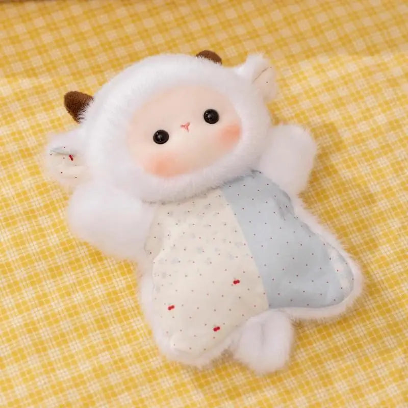 Cute Fluffy Bean Bag  Toy - Soft Stress Relief Stuffed Animal for Kids Adults Gift