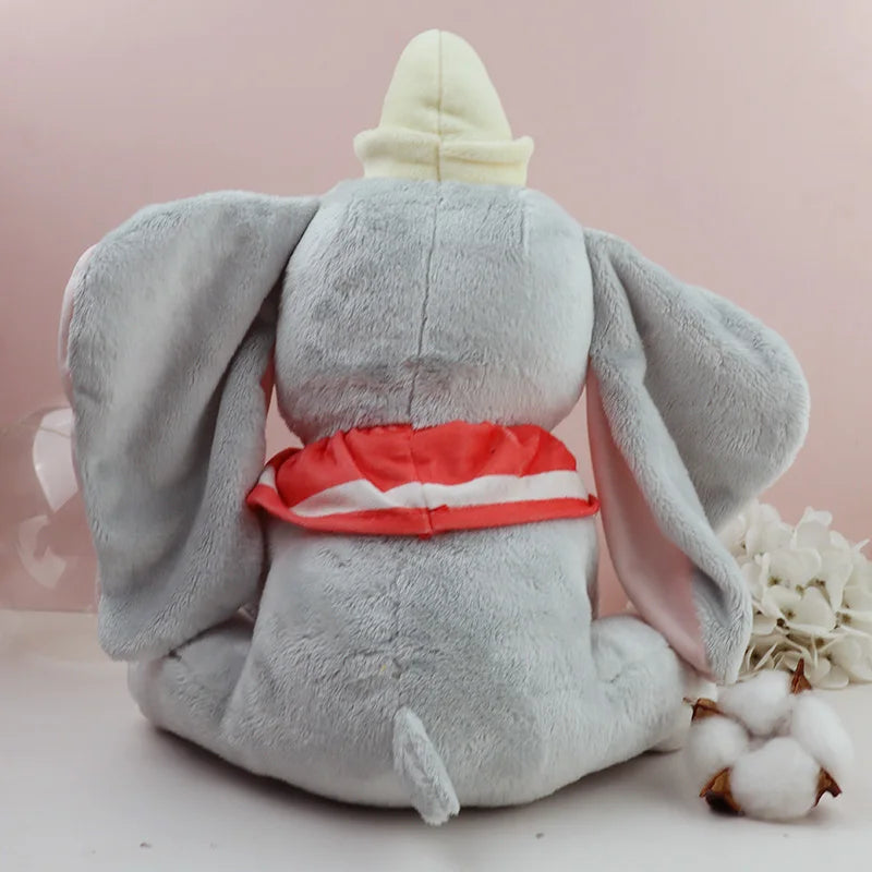 New Arrivals Dumbo Plush Toys For Adults 30cm Gray Elephant Stuffed Kawaii Sleeping Doll Birthday For Baby Girls Room Decoration