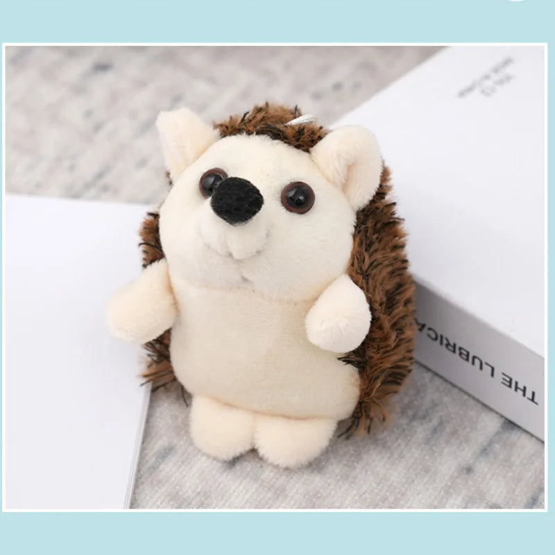 Mini Stuffed Cozy Animals Hedgehog Cute Plushie Toy Charms Plush Hedgehogs Gifts Buddies Decoration Charms Holiday Easter Party