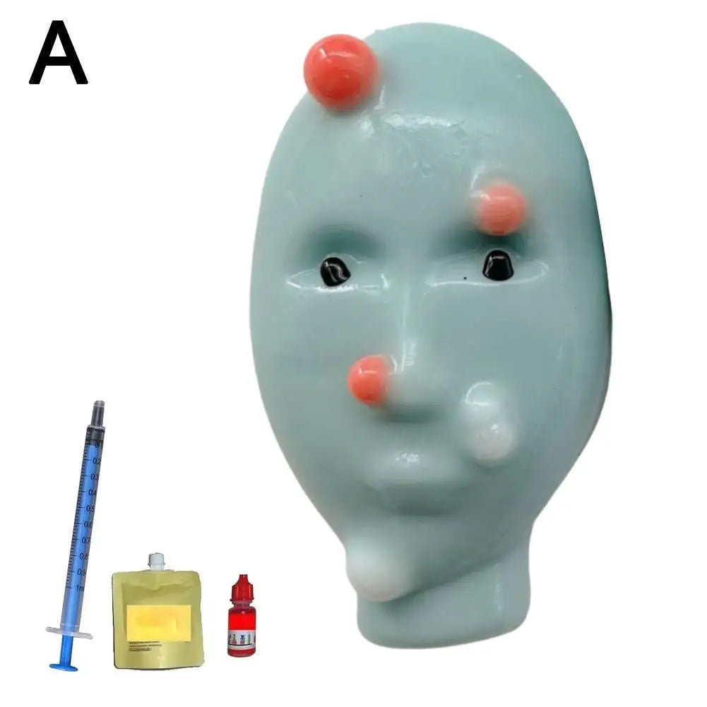 Pimple Popping Toy Reusable Stress Relief With Filler Tools Fun Sensory Fidget For ADHD & Anxiety Relief Games